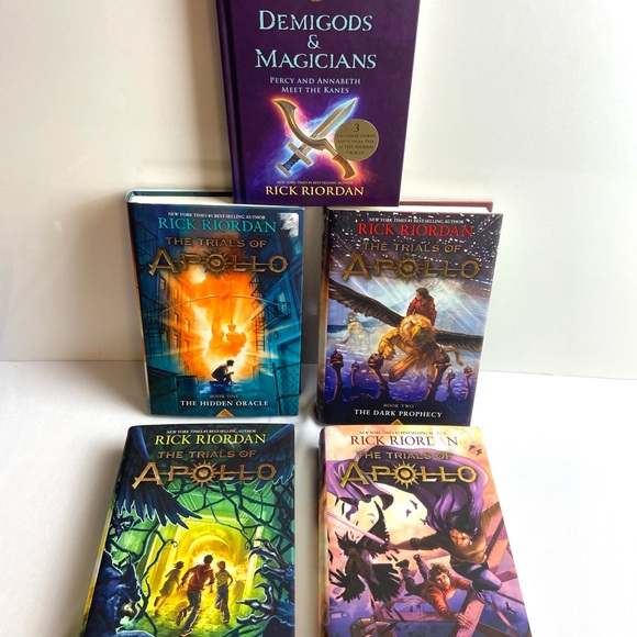 Apollo Trails: Books 1-4 plus Demigods by Rick R - Picture 3 of 4